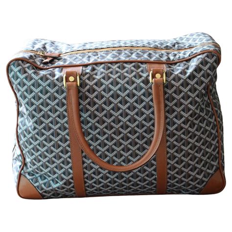 goyard bag suitcase|Goyard travel bag price.